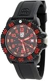 Luminox #3065 Men's Navy Seal Colormark - 3050 Series Watch (Black Dial/Red Print)