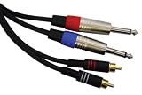 Produkt-Bild: SIGNAL CABLE (3 METRE) / DUAL PHONO TO DUAL 1/4" JACK