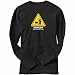 T-Shirt Long Sleeve Dark Silver  Danger : Angry Mastiff Owner  Dog