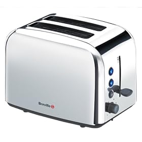 Breville VTT163 Polished Stainless Steel 2 Slice Toaster