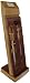 Wine Cask wood wine thermometer and vinometer holder ~ Unique French wine barrel wood