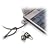 Kensington 64032 Master Lock Universal Notebook Security Cable (Black)