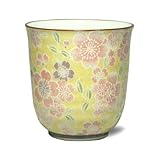 吉祥桜 湯呑(黄) 【湯呑 波佐見焼】 【5個組】