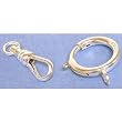 Pocket Watch Swivel Sterling Silver 2 Parts