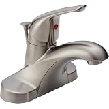 Buy Delta B510LF-SSPPU Foundations Core-B Single Handle Centerset Lavatory Faucet,... by Delta