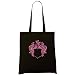 Majestic Monogram (Pink) Organic Fashion Tote