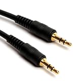 C2G / Cables to Go 40415 3.5mm Stereo Audio Cable M/M (25 Feet, Black)