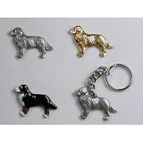 Bernese Mountain Dog Gold Pin
