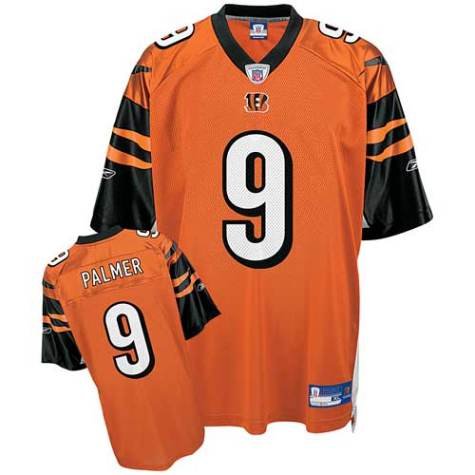 Youth Cincinnati Bengals #9 Carson Palmer Alternate Replica Jersey - XL 18-20