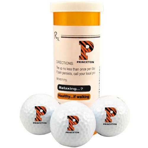 Princeton Tigers Rx Three Pack Golf Balls