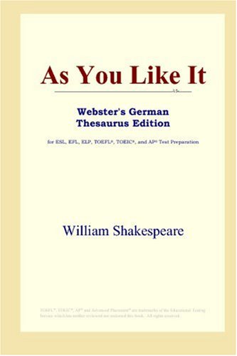 As You Like It (Webster