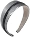 ECHO Women's Patent Headband with Contrast Detail, Steel/Black, One Size