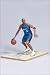NBA Series 9: Washington Wizards #4 Antawn Jamison - Blue Jersey