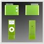 MY-Link FM TRANSMITTER FOR IPOD NANO VIDEO Green