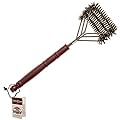 RUST RESISTANT Barbecue Grill Brush Cleaner - Stainless Steel Barbeque Cleaning Tool With Steel Wires & Durable Handle, Enhanced With Polymer - The Dream Of Every BBQ/Grilling Lover By USA Q'Grill