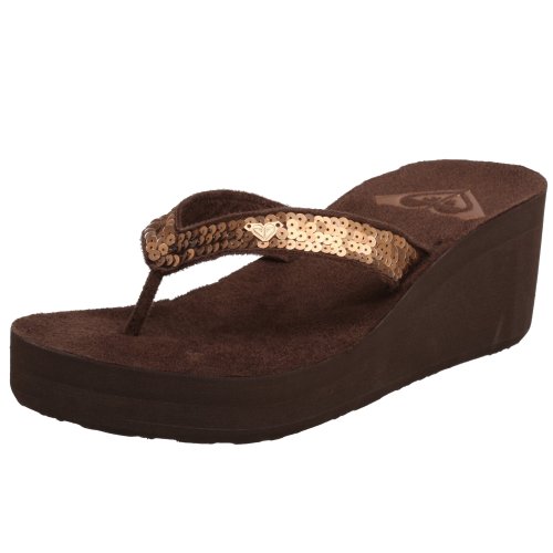 Buy Roxy Women's Opal Wedge Sandal,Brown,9 M US Today