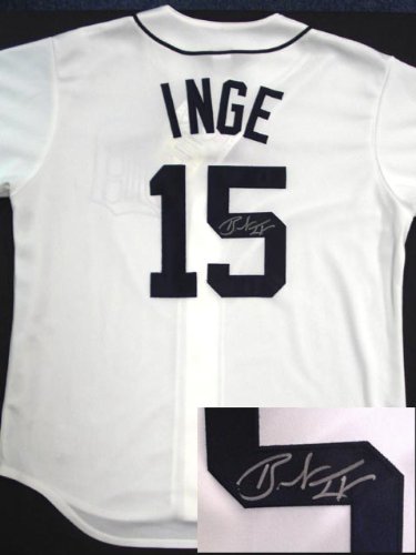 Brandon Inge Autographed Detroit Tigers Jersey