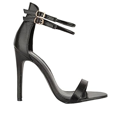 Escarpinssandales à talon aiguille - bride cheville - femme: Amazon ... Escarpinssandales à talon aiguille - bride cheville - femme: Amazon ...