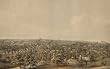 Springfield, Massachusetts Aerial View, 1850 - 16x20-inch - Fine-Art-Quality Photographic Print of an Image from the Library of Congress Collection
