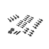 2000-2003 Suzuki GSXR 750 2001-2002 GSX-R 1000 Black Spike Fairing Bolts Screw Kit by KapscoMoto