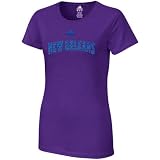 adidas New Orleans Hornets Ladies Purple Inner Thoughts Silky Smooth T-shirt