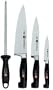 Zwilling J.A. Henckels Four Star 3-Piece Starter Set with Bonus Steel