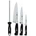 Zwilling J.A. Henckels Four Star 3-Piece Starter Set with Bonus Steel