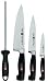 J.A. Henckels Four Star 3-Piece Starter Set with Bonus Steel