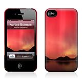 iPhone 4/4S ケース【GELASKINS】【ポリカーボネート製ハードカバー】【Aurora Borealis Over Jordan Pond】【お取り寄せ納期3週間前後】
