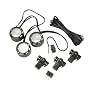 Westek ALV30RC 20-Watt Halogen Line Voltage Accent Light Kit, 3-Pack, Bronze