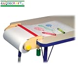 Kid's Multi-Color Wood Clamp on Paper Center & Paper Roll