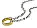 Lord of the Rings Stainless Steel 14ct Gold plated The one Ring include Stainless Steel Chain