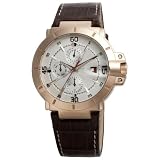Tommy Hilfiger Mens Rose-Gold Brown Leather Watch #1790611 by Tommy Hilfiger