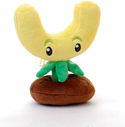 Plants Vs Zombies Plush Toy Magnet Shrooms Soft Plush Stuffed Toy Birthday Gifts with Suction Cup 15cm/5.9 Inches Tall