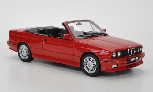 BMW E30 M3 Cabriolet, rot, Modellauto,