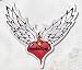 Sporting Goods : One Ball Jay Winged Heart Snowboard Stomp Pad