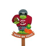 Pack of 2 NFL Tampa Bay Buccaneers Frankenstein Halloween Wooden Lawn Stakes 30"
