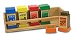Melissa & Doug Deluxe Wooden Spice Rack Set