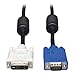 Tripp Lite DVI to VGA Monitor Cable, High Resolution cable with RGB Coax (DVI-A M to HD15 M) 10-ft.(P556-010)