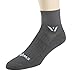Swiftwick - Aspire TWO, Micro-Crew Compression Socks for Endurance Sports (Large, Gray)