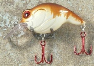 JLVLures Shallow Crankbait Rootbeer Float Glow : Diver Lures JLV Freshwater Smallmouth Steelhead Pike Salmon Trout Perch Whiper Mid Depth Walleye Casting Bass Hook Treble Red Boat Dock Brook Bay Little Stump River Trolling Weed Surface Topwater Shad