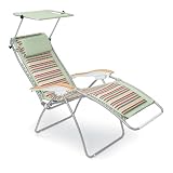 Serenity Riviera Reclining Lounge Chair with Canopy