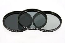 Dolica CF-NDK72 72mm 0.3, 0.6, 0.9ND Neutral Density Filter Kit
