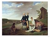 Christophe-Philippe Oberkampf and Family in Front of His Factory at Jouy, 1803 Art Giclee Poster Print by Louis Leopold Boilly, 24x18