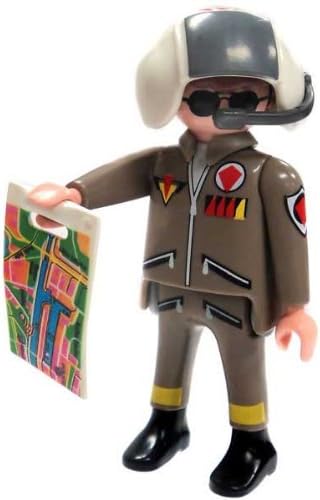 Playmobil Fi?ures Series 4 LOOSE Mini Figure Helicopter Pilot