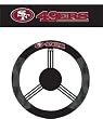 San Francisco 49ers Poly-Suede Steering Wheel Cover - NFL