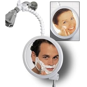 Heated Fog Proof Shower Mirror For Shaving / Facial Care