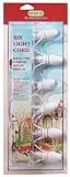 Ace Trading-porcelain M0533 Xmas 6 Light Cord for Porcelain Houses