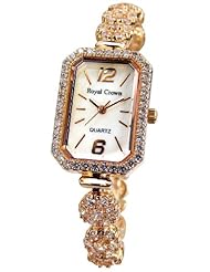 Gemorie Women Fashion Watch with Jewelry Band in Rose Gold Plating (128981)