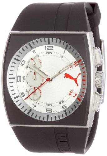 PUMA Men's PU102471001 Screen Silver Watch